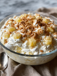 Pineapple Pretzel Fluff Salad