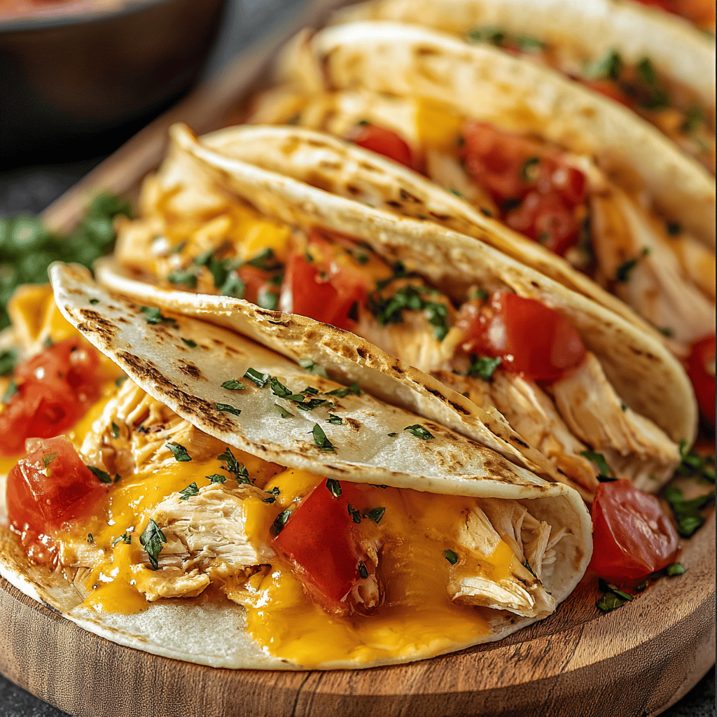 Slow Cooker Chicken Tacos with Salsa Queso: Your Ultimate Easy and Flavor-Packed Dinner Solution