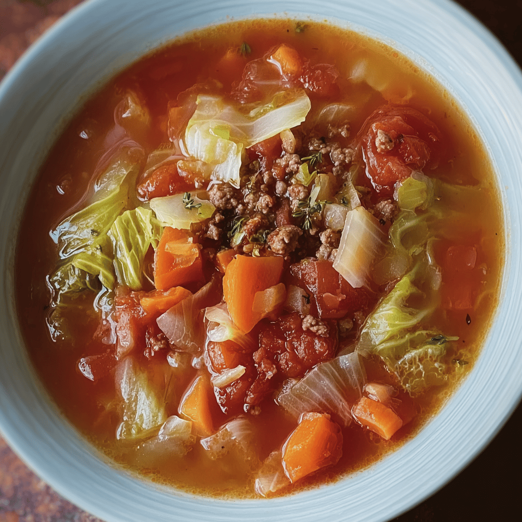 The Best Cabbage Soup