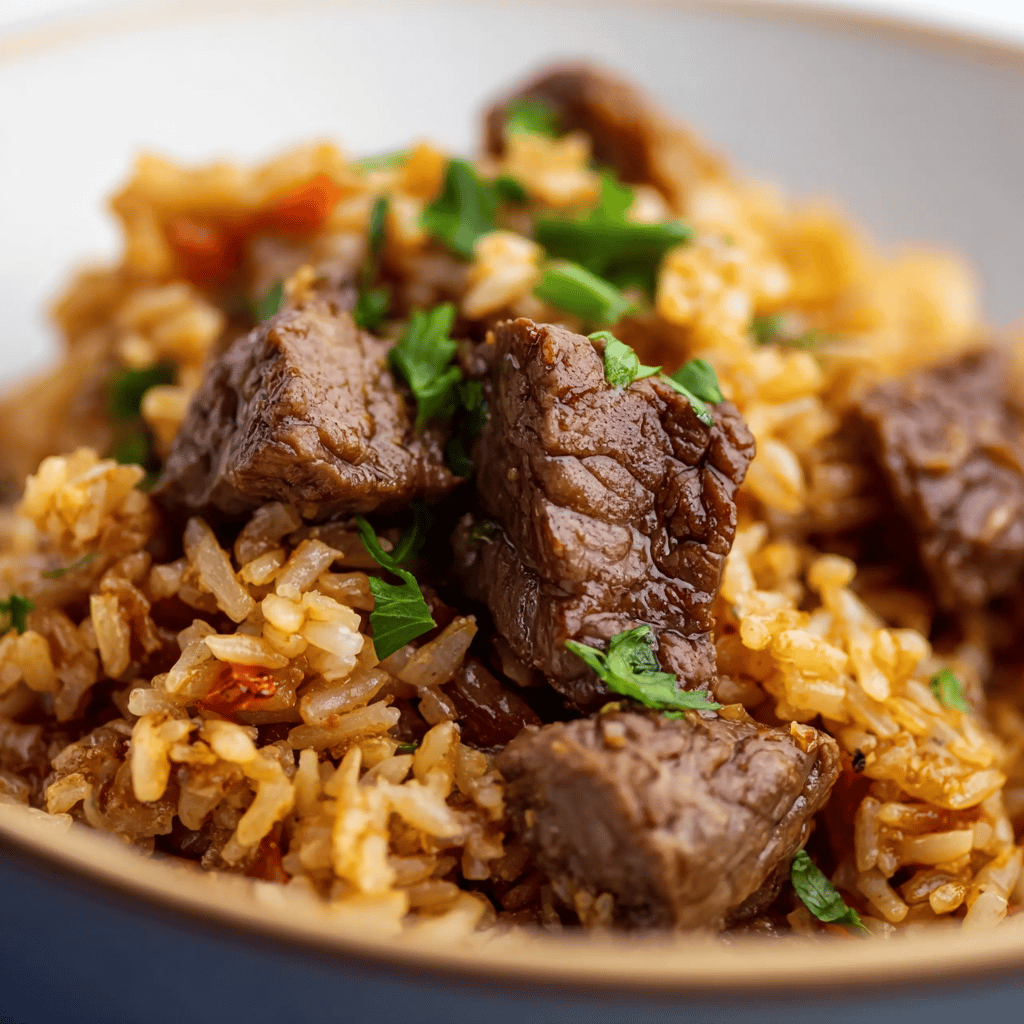 Quick & Easy Instant Pot Beef and Rice