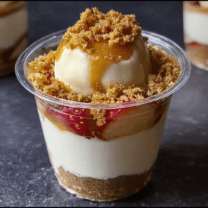 Caramel Apple Dessert Cups