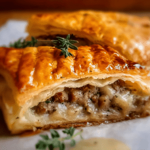 Sausage Gravy Puff Pie