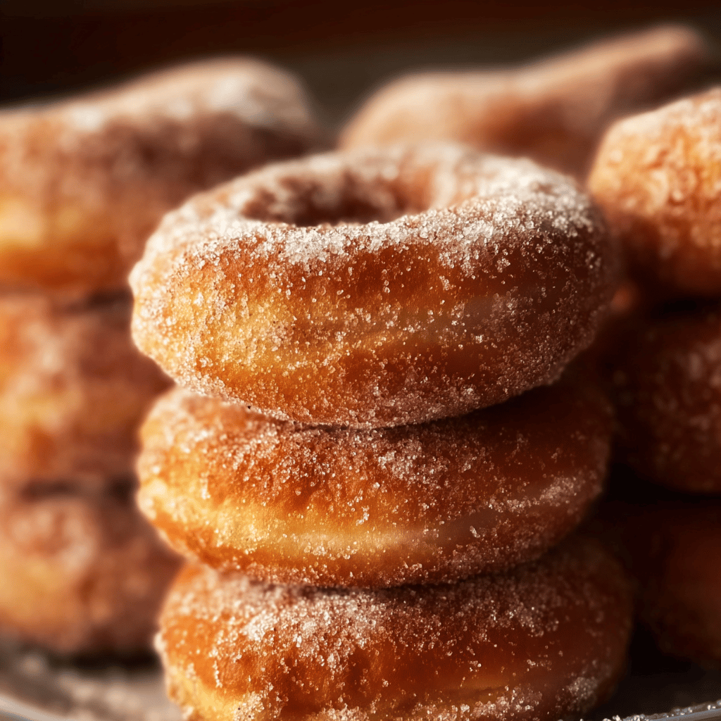 Cinnamon Sugar Baked Donuts