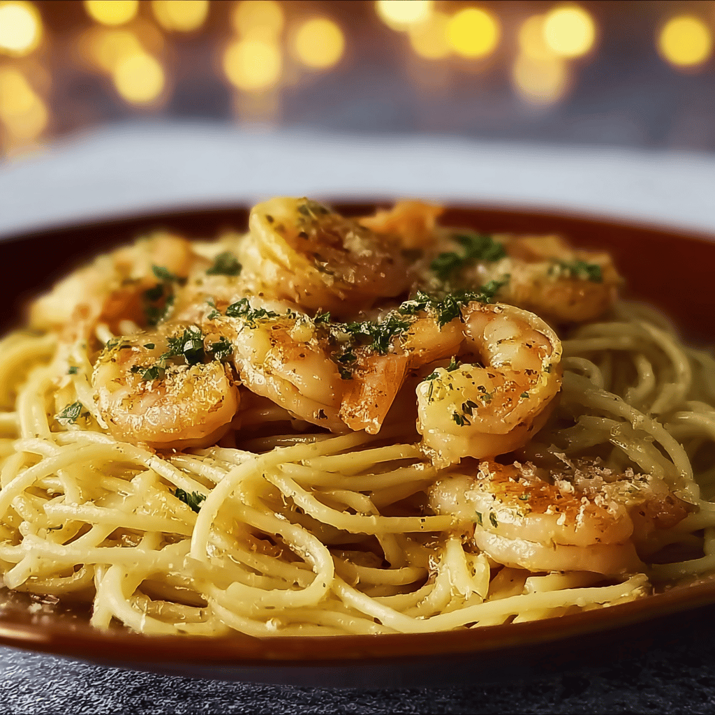 Shrimp Scampi Pasta