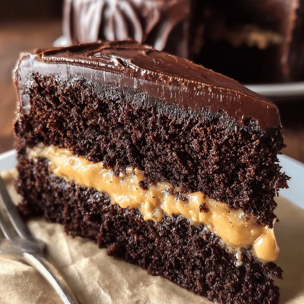 Double Chocolate Banana Layer Cake