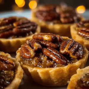 Baby Caramel Pecan Impossible Pies