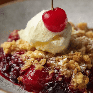 Pineapple Cherry Dump Cake