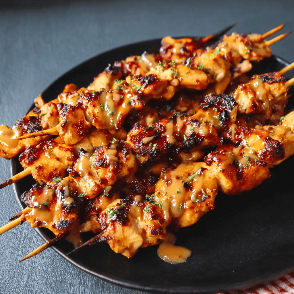 Bang Bang Chicken Skewers: A Spicy, Creamy Grilled Delight for Every Summer Table