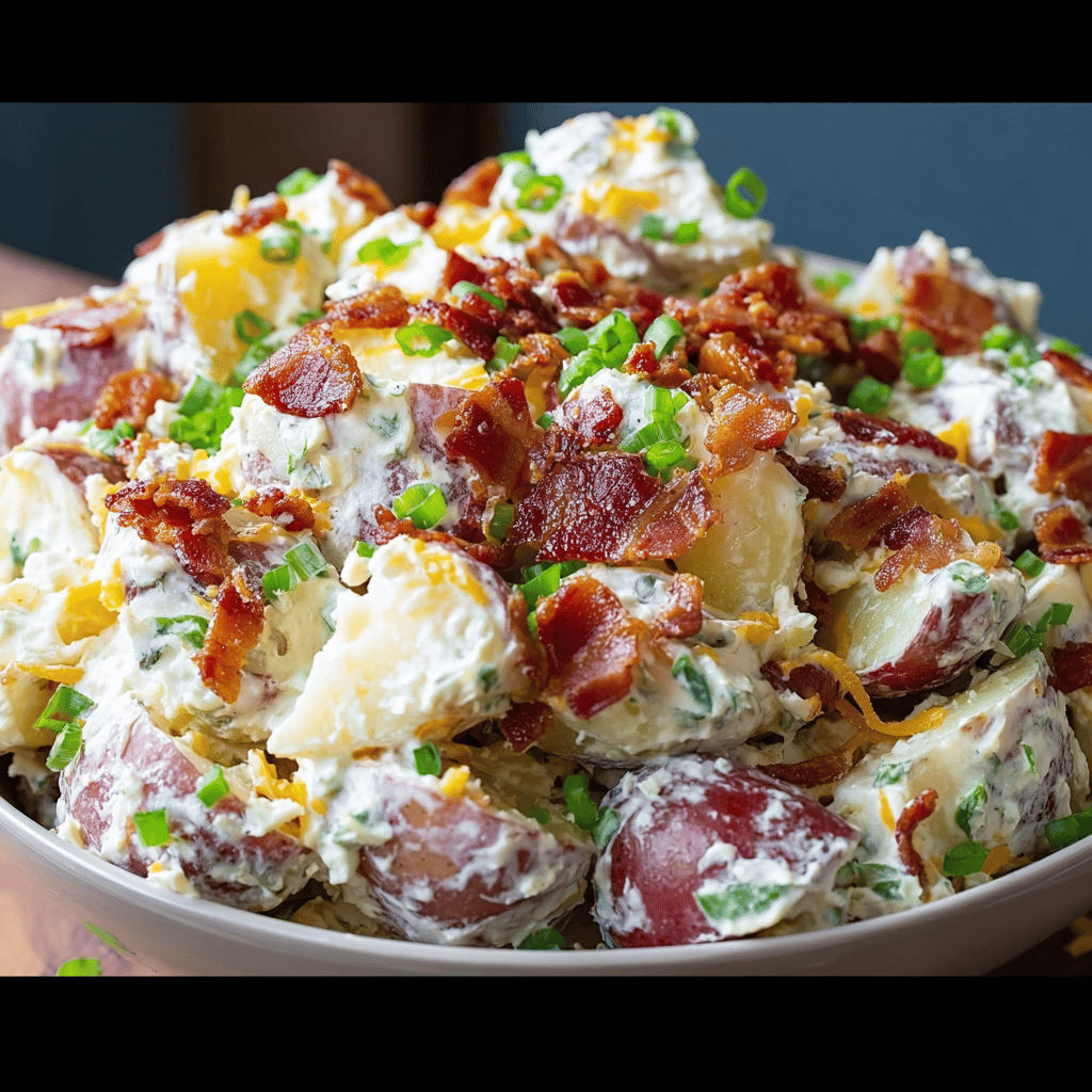 Loaded Baked Potato Salad: A Creamy, Cheesy Backyard BBQ Favorite