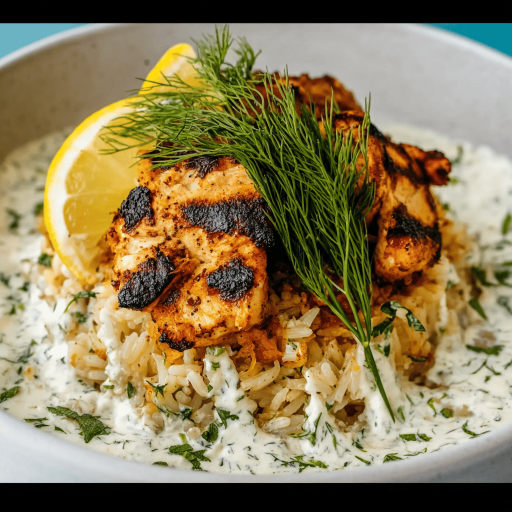 Dump-and-Bake Chicken Tzatziki Rice: The Ultimate Weeknight Wonder