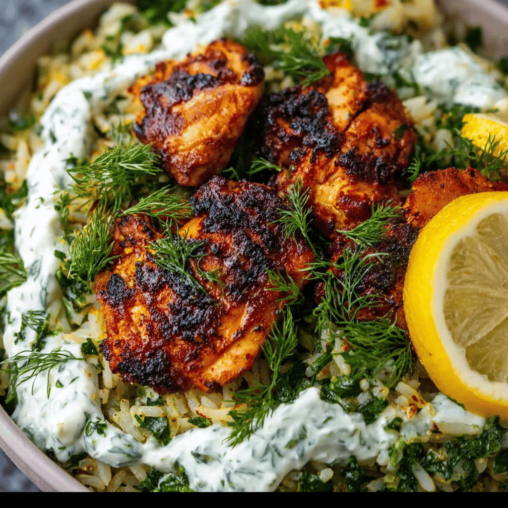 Dump-and-Bake Chicken Tzatziki Rice: The Ultimate Weeknight Wonder