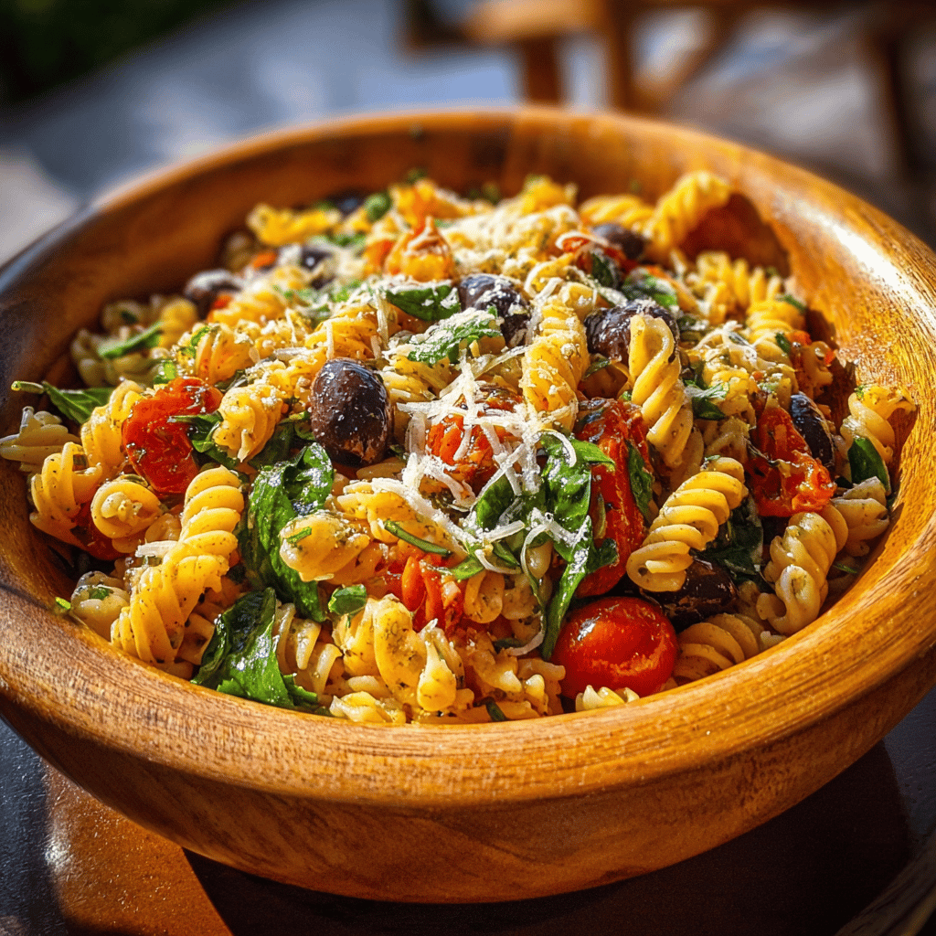 Italian Pasta Salad (Vegetarian)