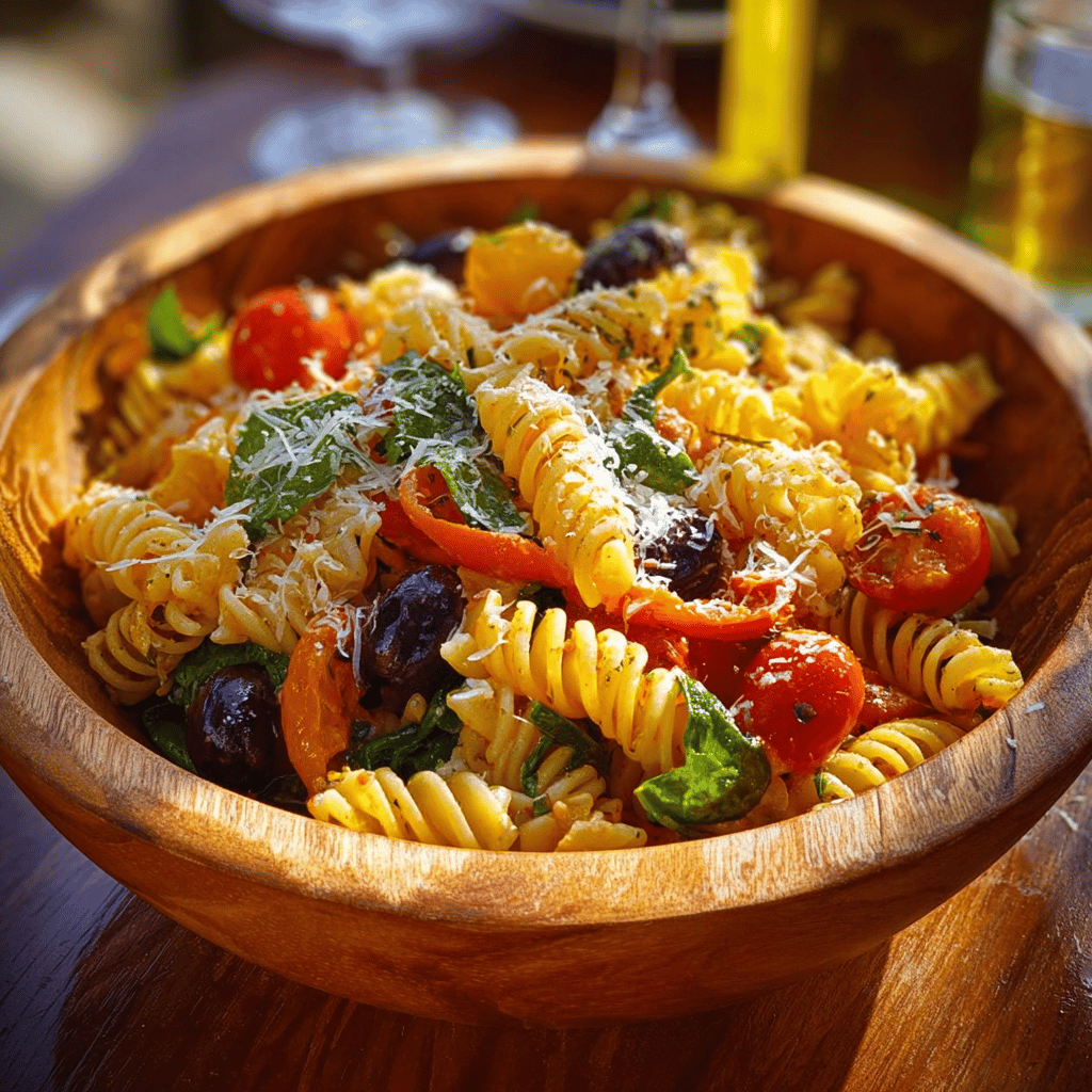 Italian Pasta Salad (Vegetarian)