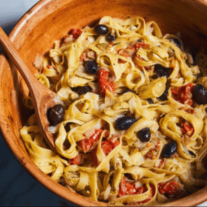 One Pot Mediterranean Pasta
