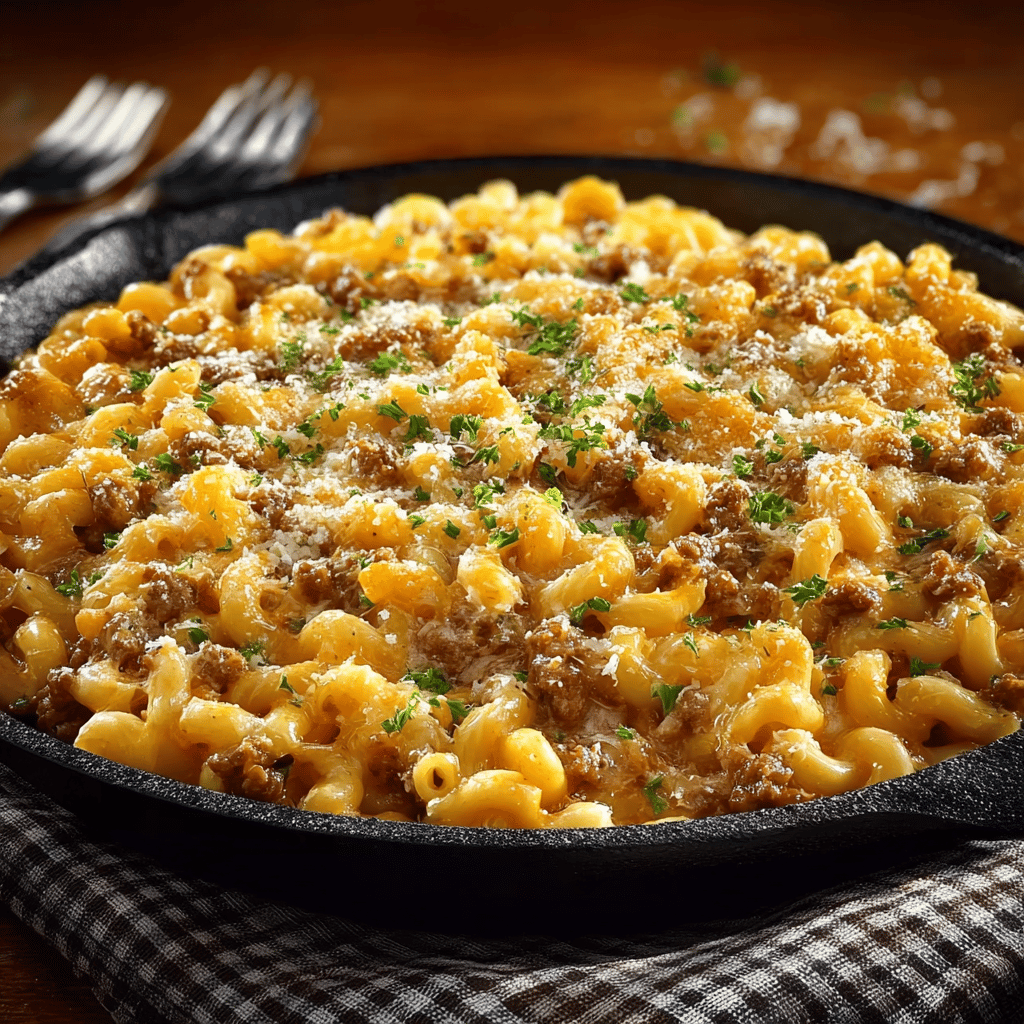 Best Cheesy Homemade Hamburger Helper
