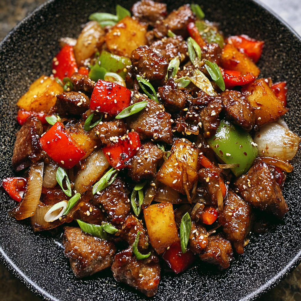 Black Pepper Beef Stir-Fry – Quick, Flavorful, and Perfect for Dinner
