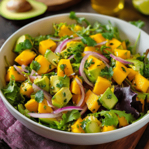 Dive into the Freshness of Summer with This Avocado Mango Salad
