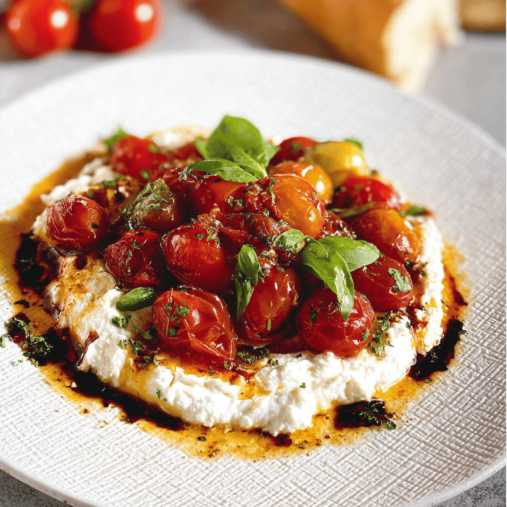 Easy Bruschetta Dip with Creamy Boursin