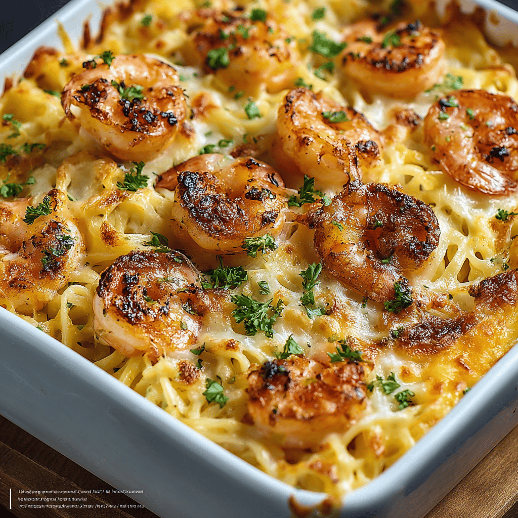 Easy Shrimp Scampi Pasta Bake Recipe to Try