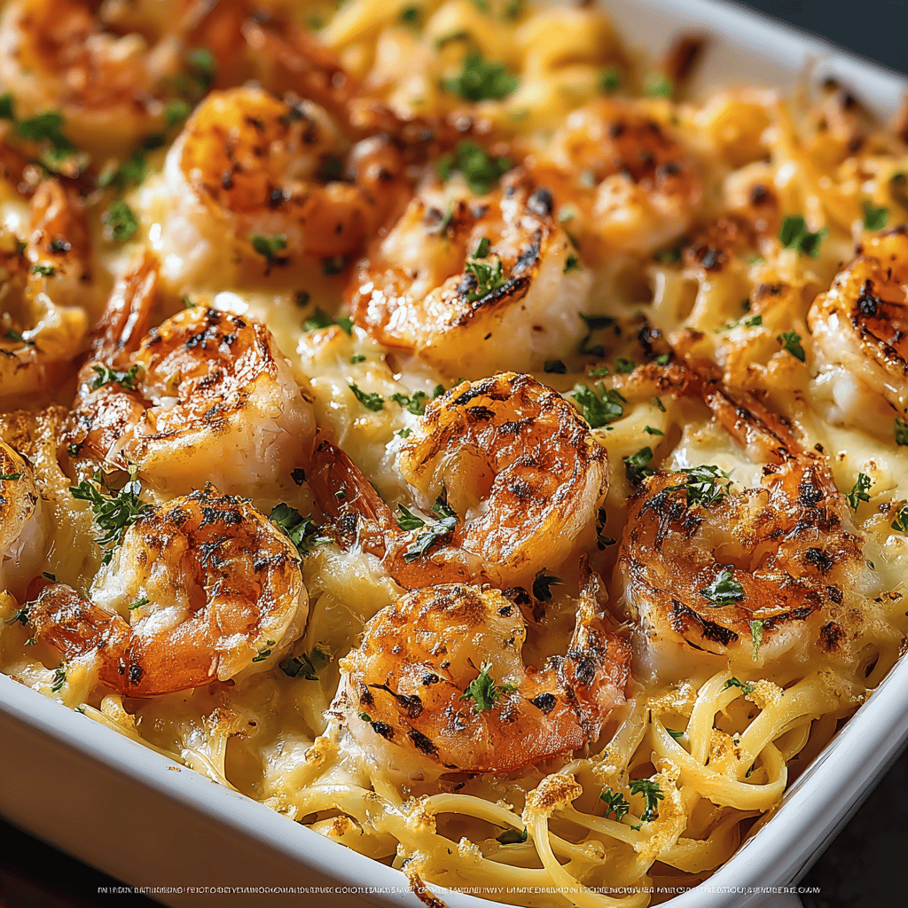 Easy Shrimp Scampi Pasta Bake Recipe to Try