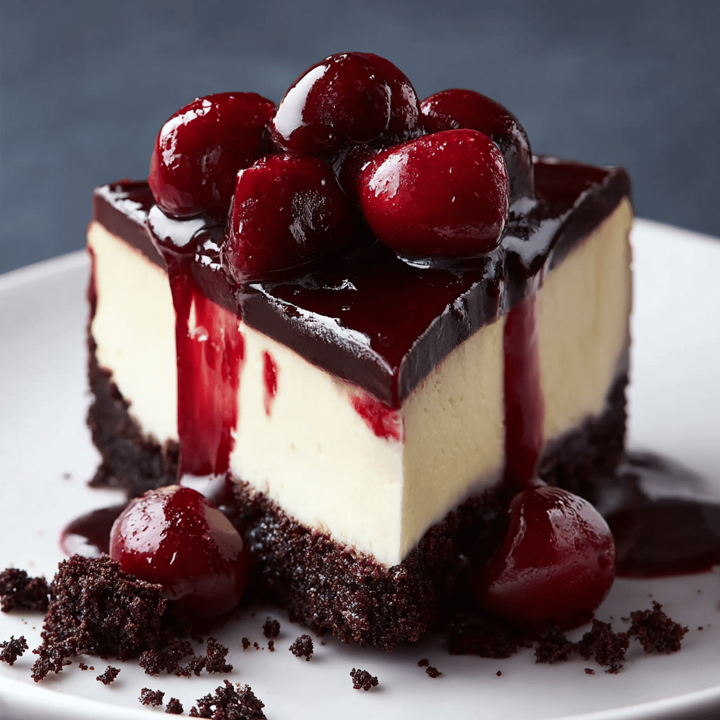 Black Forest Cheesecake