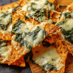 Mediterranean Spinach and Feta Cheese Crisps