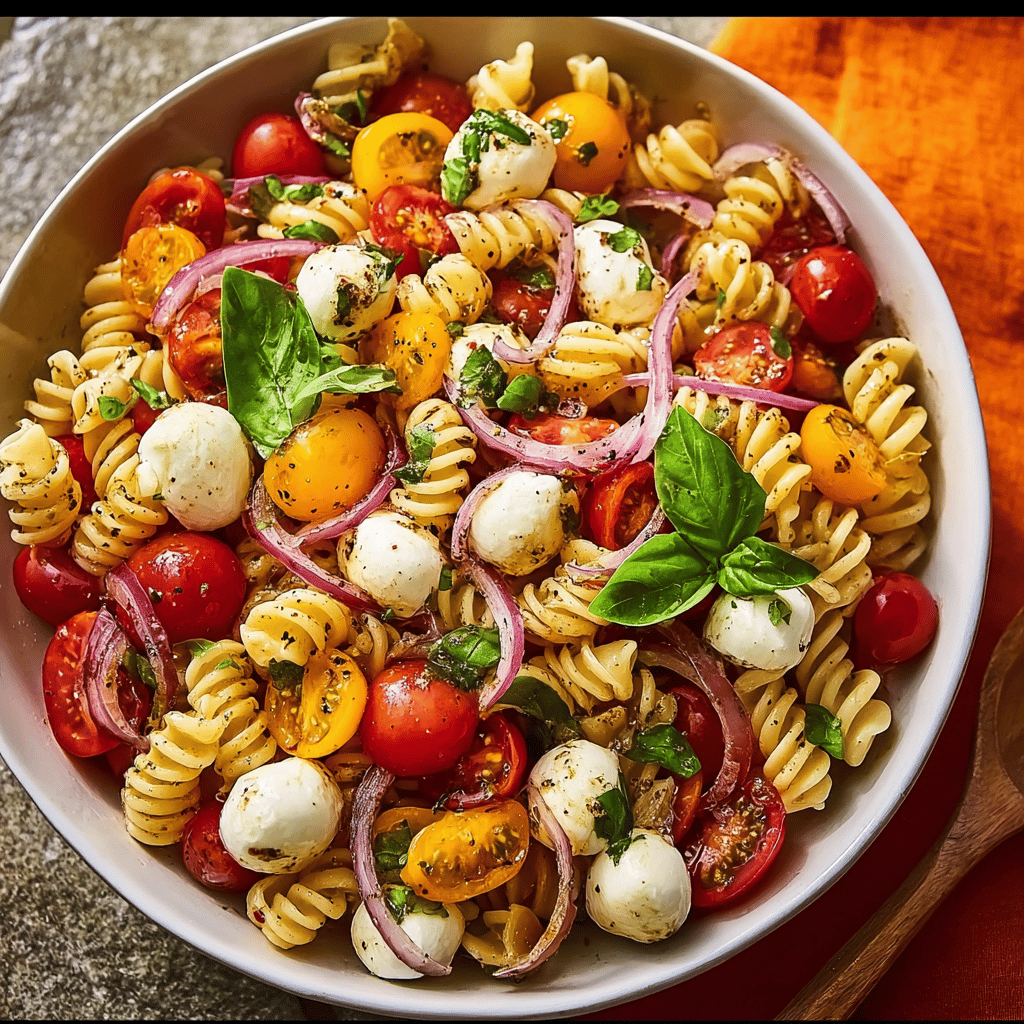 Bruschetta Pasta Salad