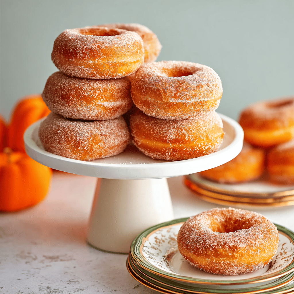 Baked Pumpkin Donuts