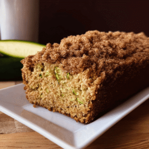Cinnamon Streusel Topped Zucchini Bread Bakery Style: A Stunning Loaf