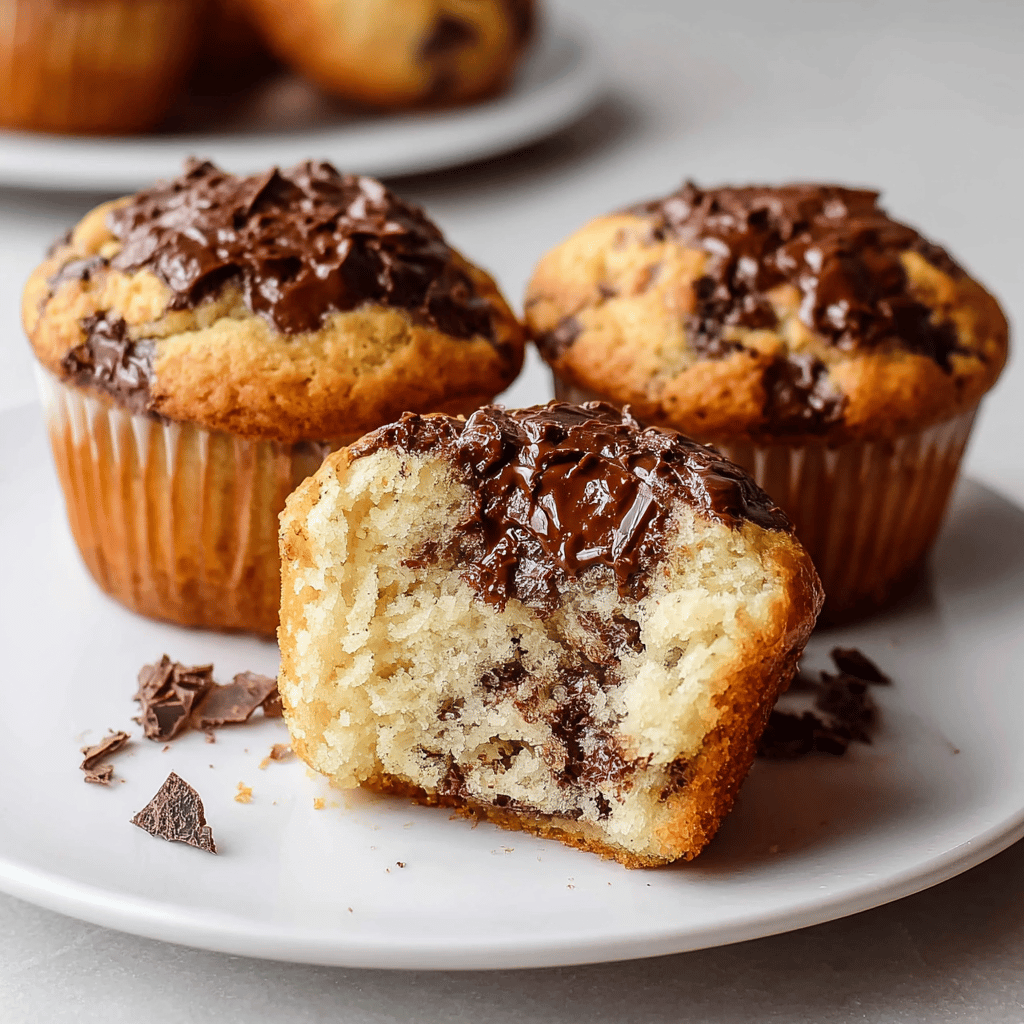 Chocolate Chip Banana Muffins