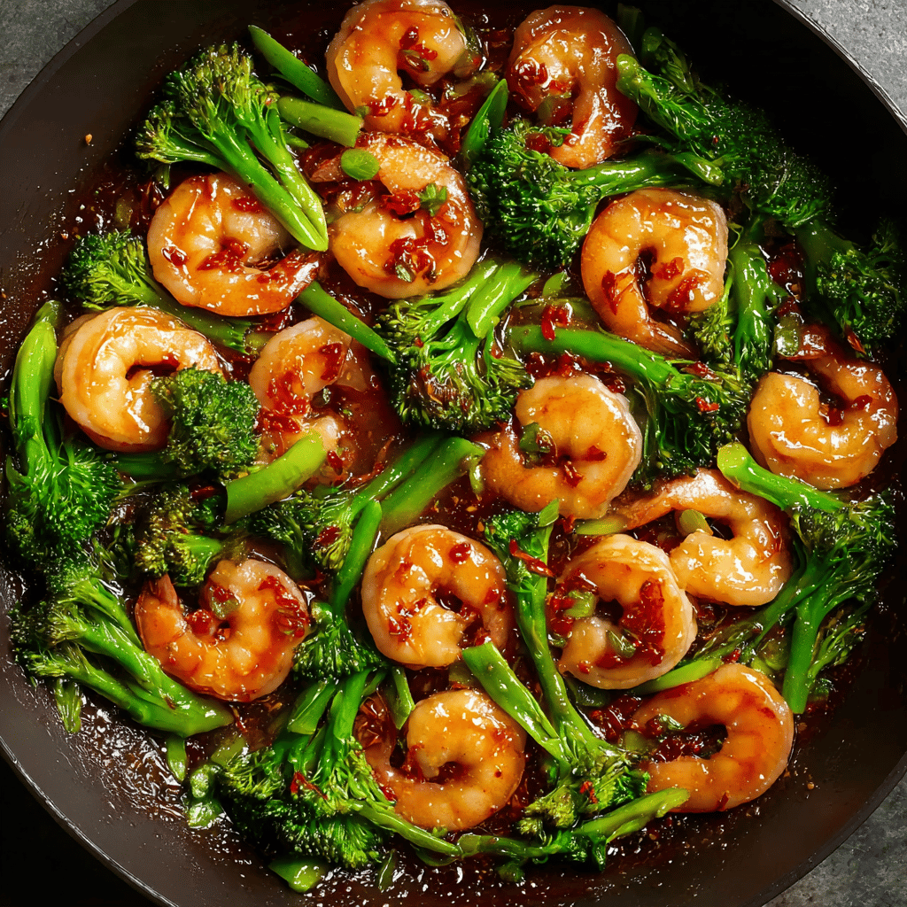 Honey Garlic Shrimp Stir Fry Recipe