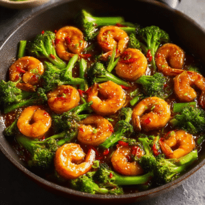 Honey Garlic Shrimp Stir Fry Recipe