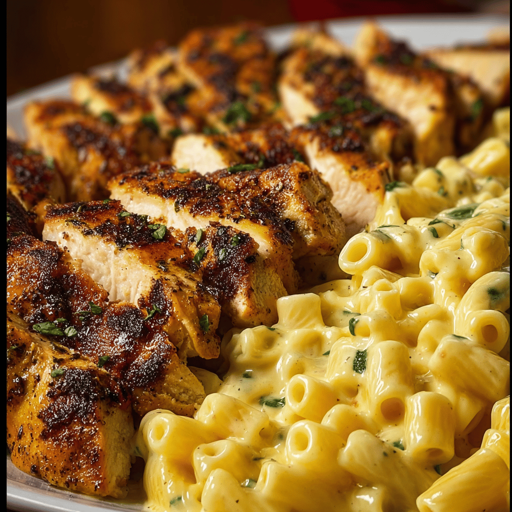 Creamy Velveeta Chicken Rigatoni with Mozzarella Garlic Sauce