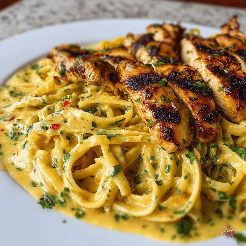 Velveeta Chicken Linguine with Spicy Cajun Alfredo