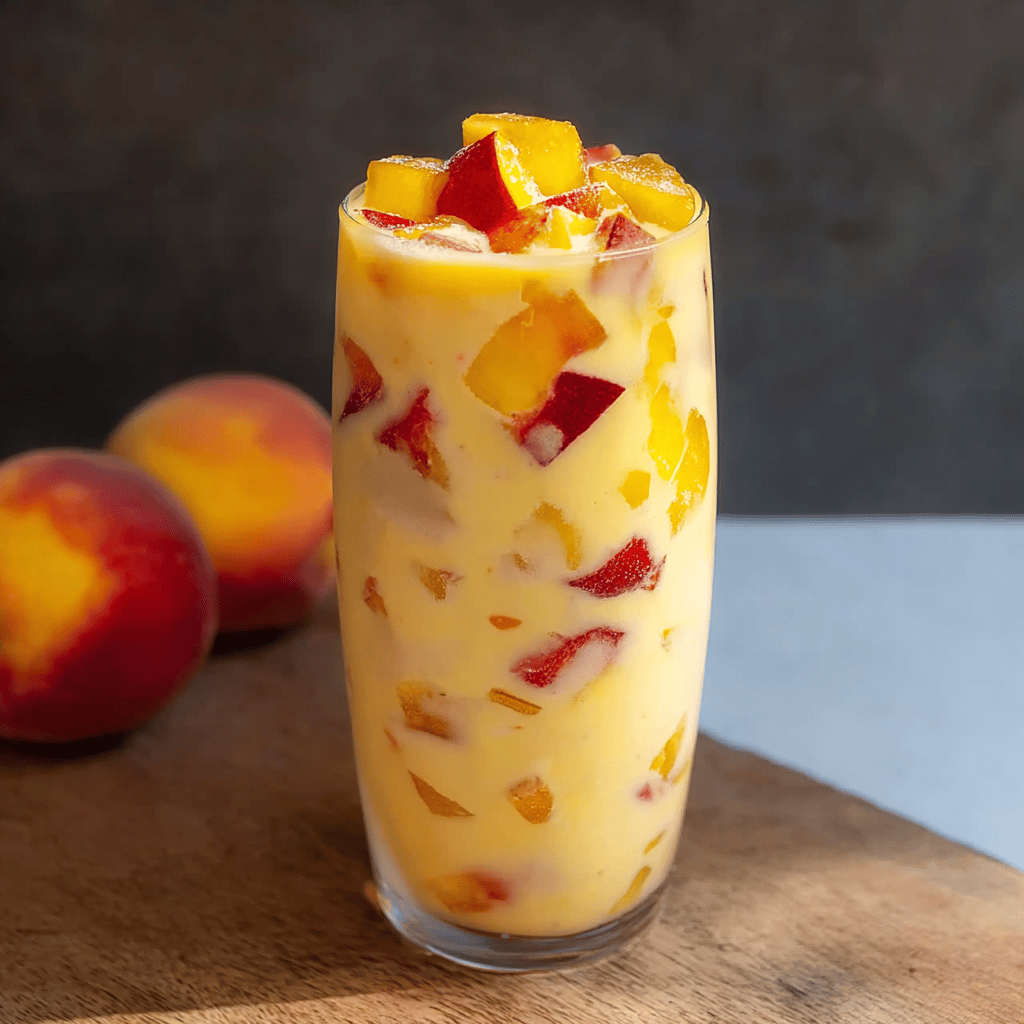 Iced Peach Colada Recipe