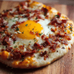 English Muffin Breakfast Pizza