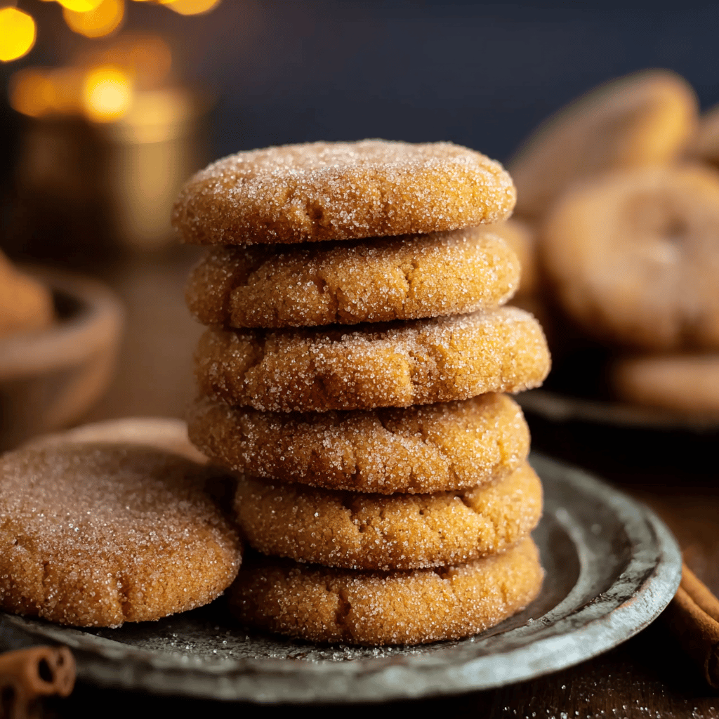 Pumpkin-Spice Sugar Cookies