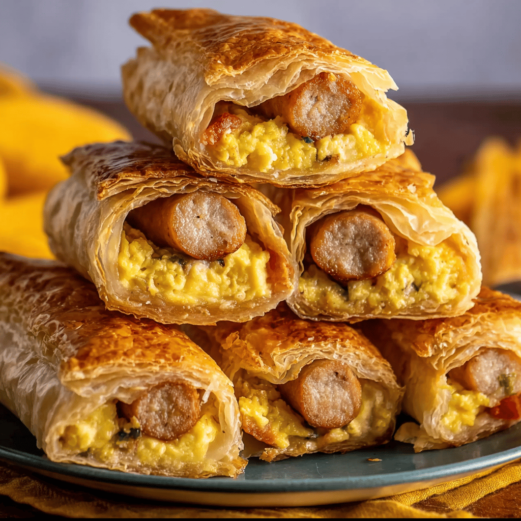 Breakfast Cows in a Blanket Recipe