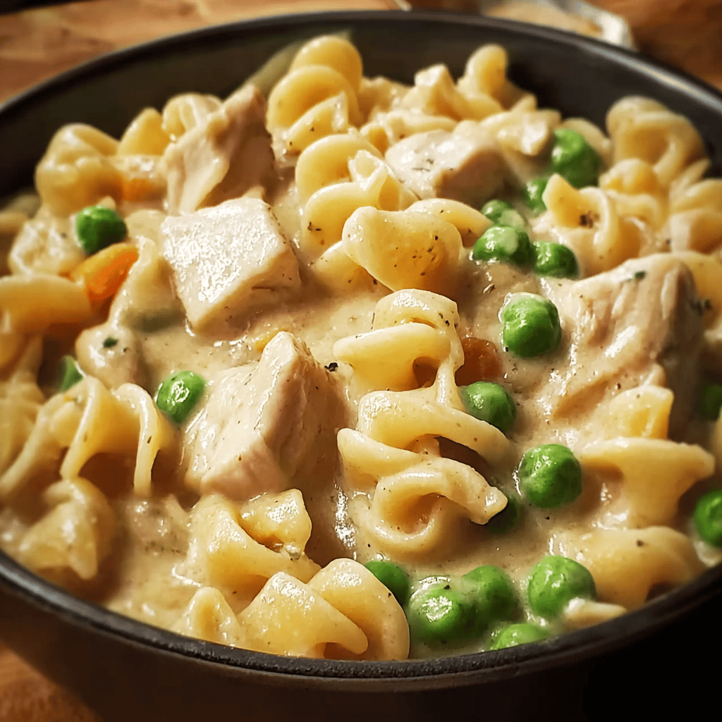 Creamy Chicken Noodles