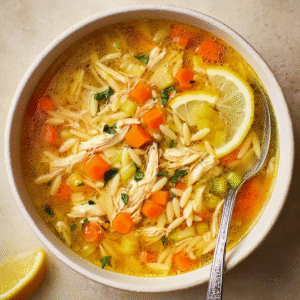 Savor This Best Lemon Chicken Orzo Soup Recipe!