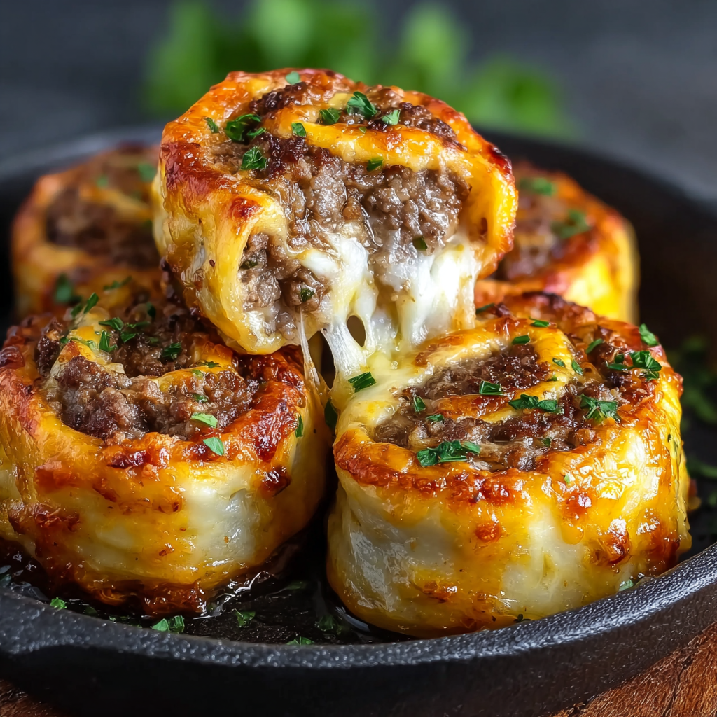 Secrets to Perfect Garlic Butter Cheeseburger Rollups