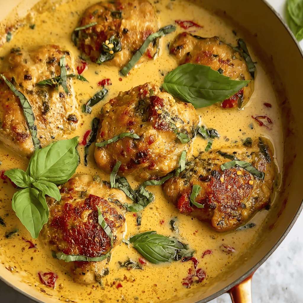 Creamy Dairy Free Marry Me Chicken Soup