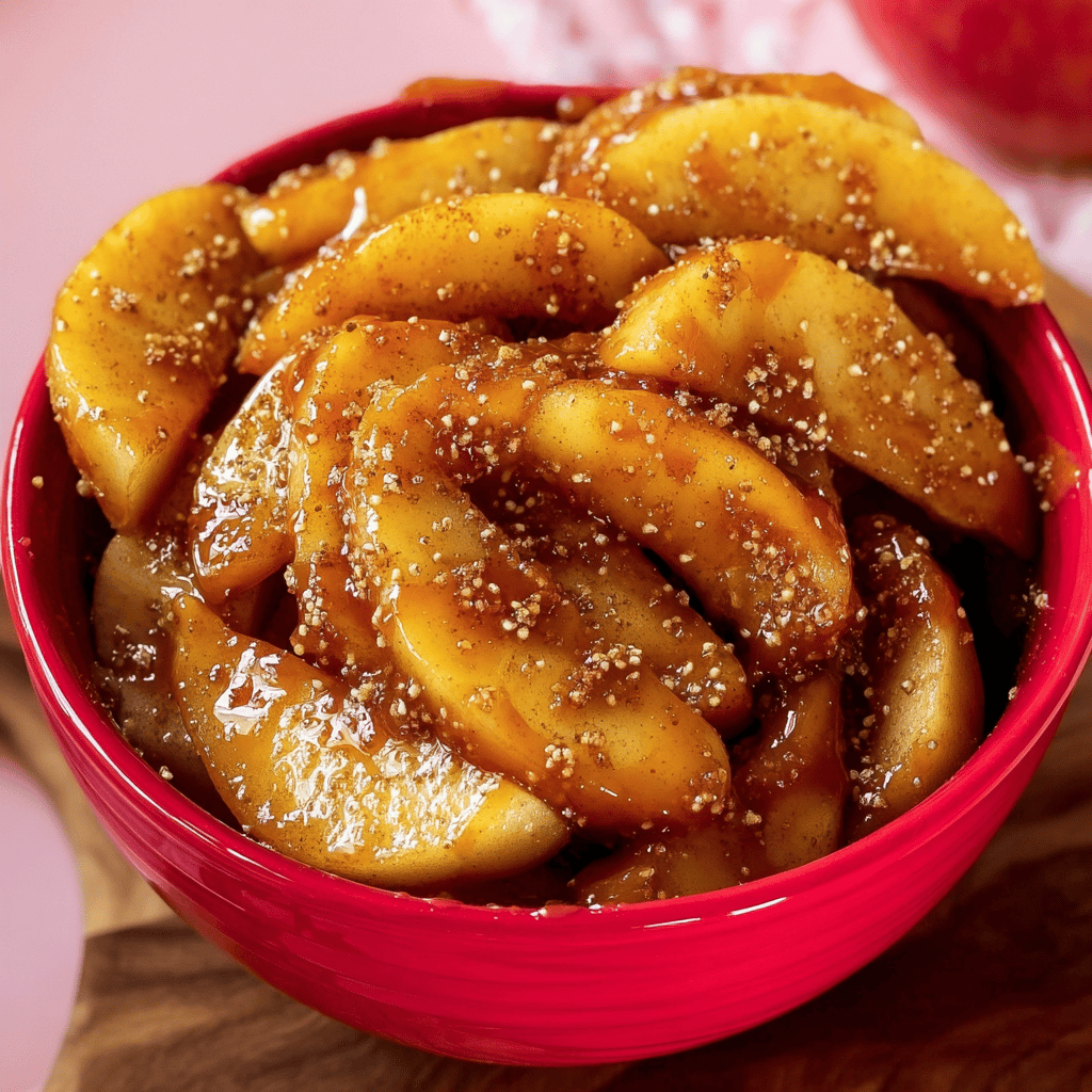 Slow Cooker Cracker Barrel Fried Apples