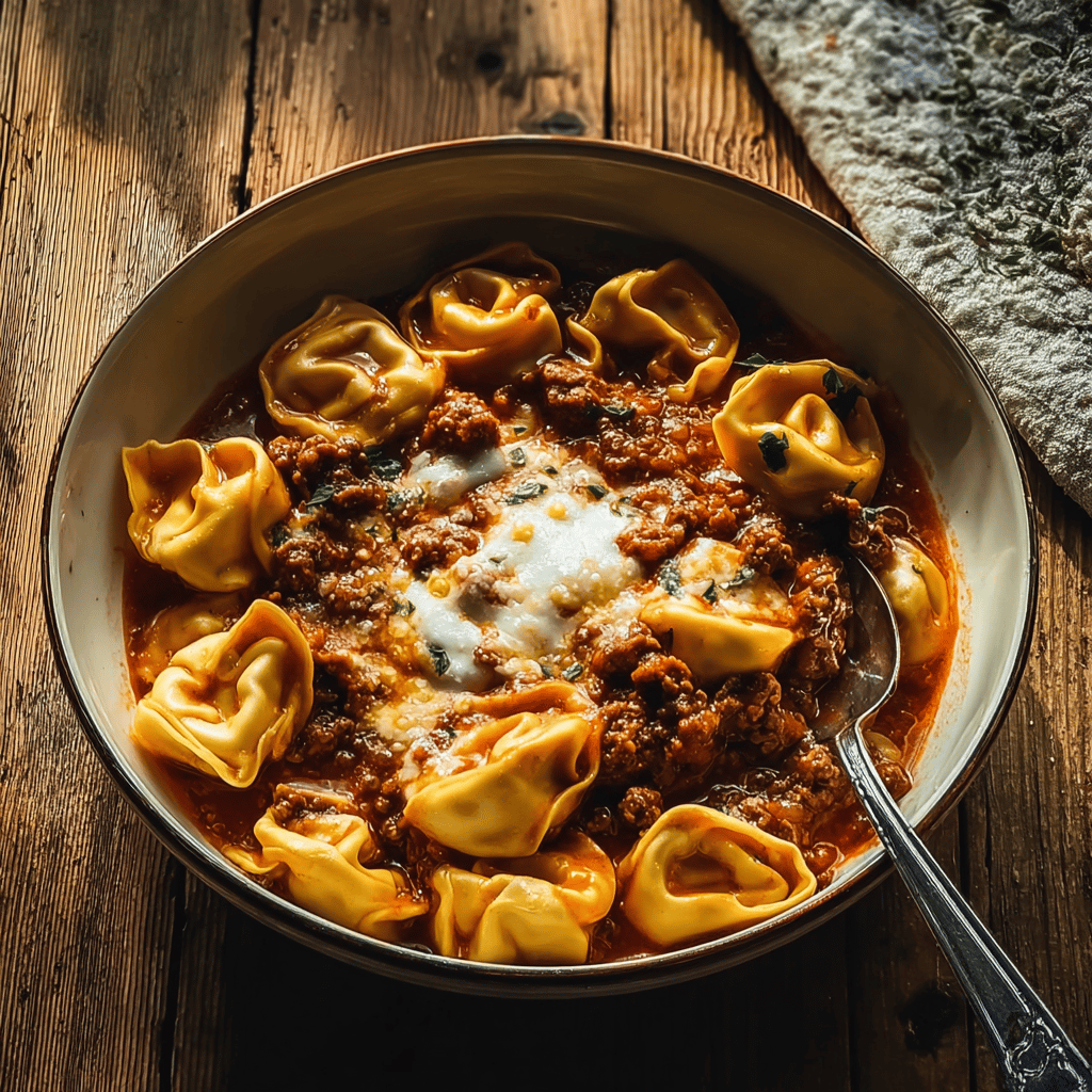 Beef Enchilada Tortellini