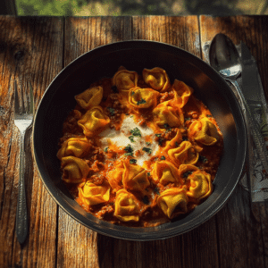 Beef Enchilada Tortellini