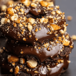 Chocolate Hazelnut Crunch Cookies