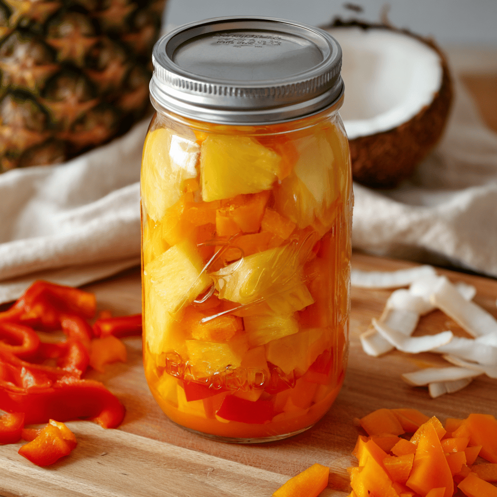 Fermented Pineapple Habanero Hot Sauce