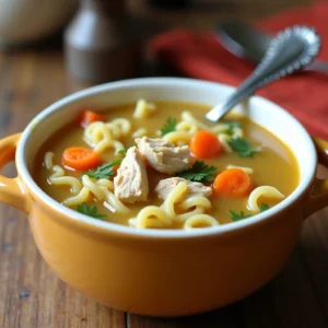 Crockpot Chicken Noodle Soup