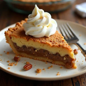 Kentucky Sawdust Pie – Classic Southern Creamy Pecan Dessert