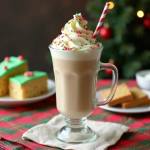 Little Debbie Christmas Tree Cake Milkshake